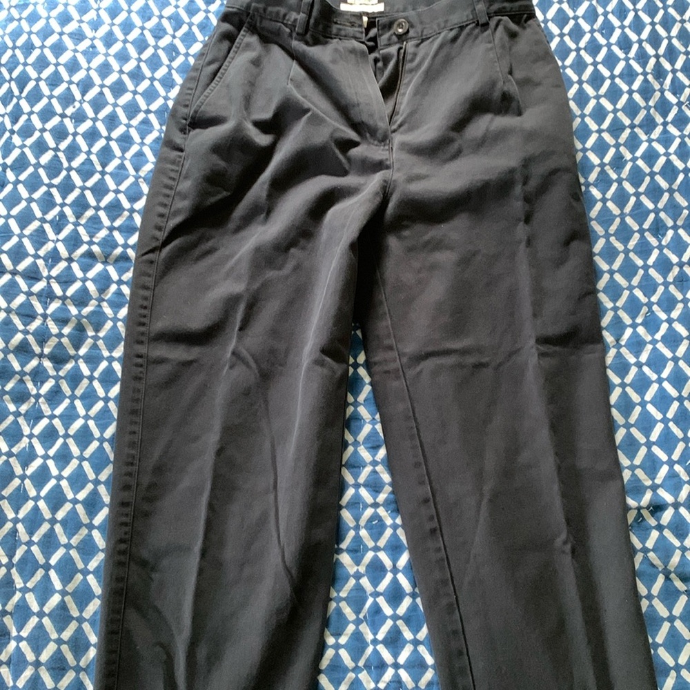 LL Bean pleated Chino